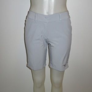 NIKE GOLF LIGHT GRAY SHORTS SZ 2